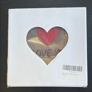 Heart-Shaped Red Gift Box